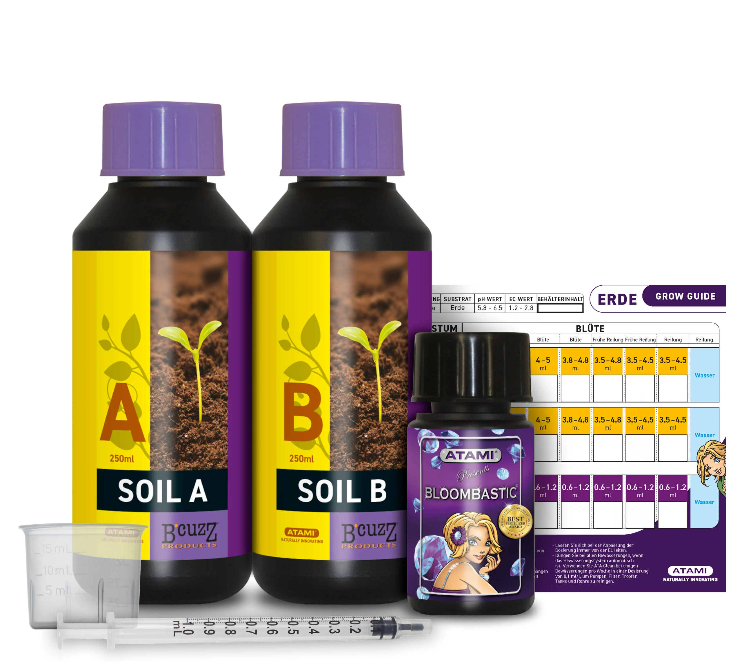 Atami Nutrient Pack – Nährstofflösung für gesundes Pflanzenwachstum