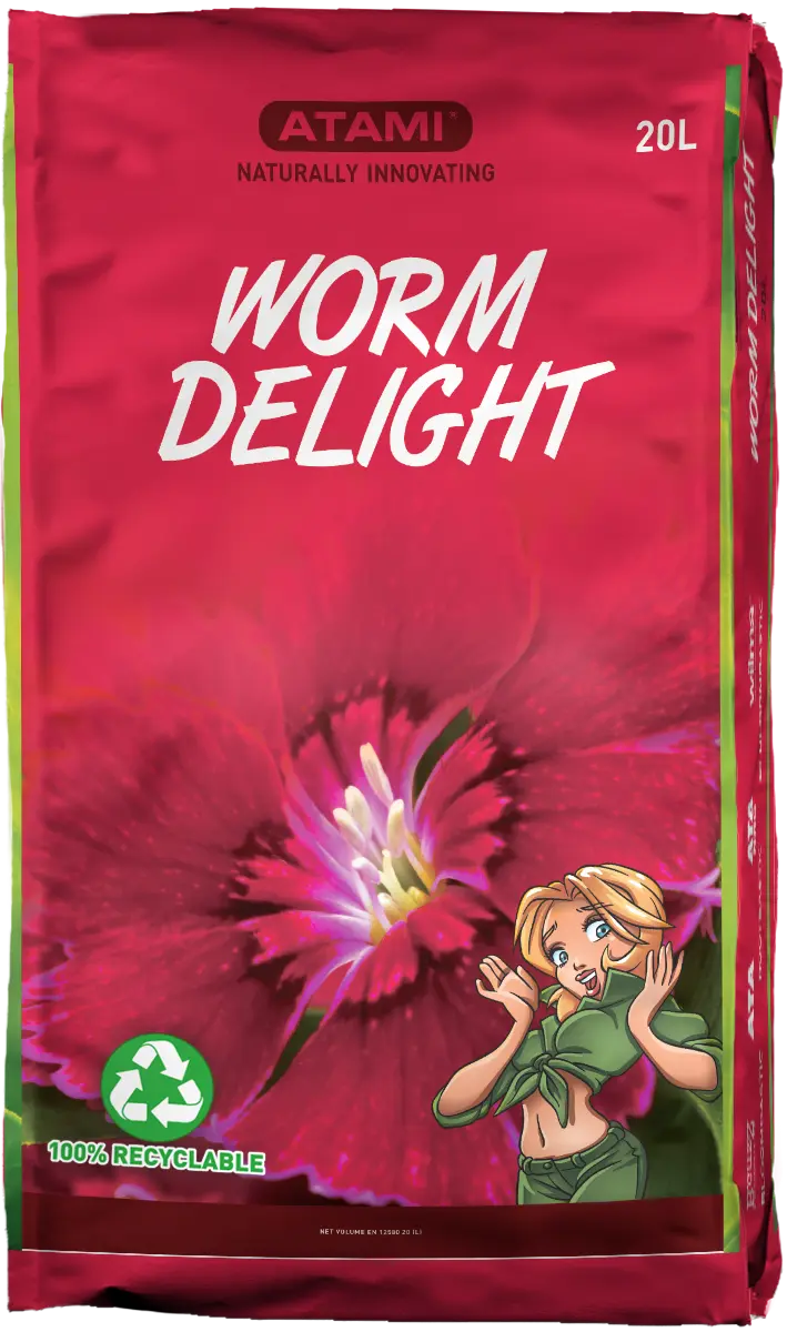 Atami Worm Delight 20L Wurmhumus als Bodenverbesserer für Cannabis Erde